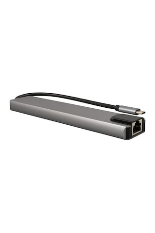Raca Rc-29630 Type-c 8in1 Hdmı Çok Fonksiyonlu Usb 3.0 Dock Station Macbook - Pc - Playstation - Xbox
