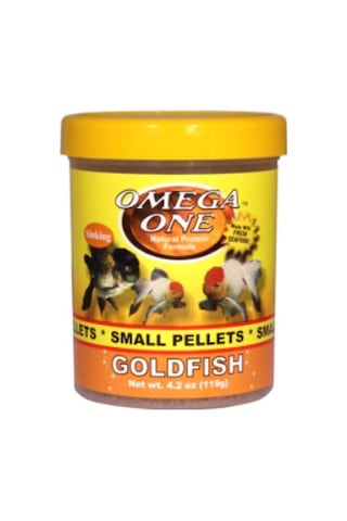 Omega One Goldfish Large Pellets 270Ml / 108Gr.