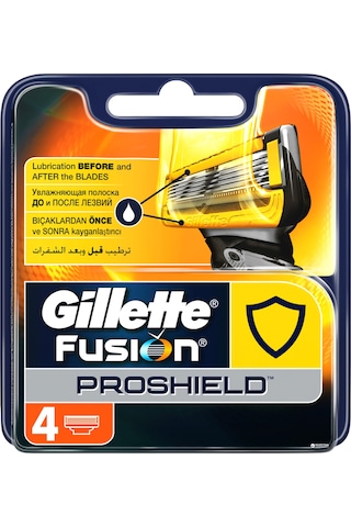 Gillette Fusion Proshield Yedek Başlık 4'lü Gillette Fusion Proshield Yedek Başlık 4'lü