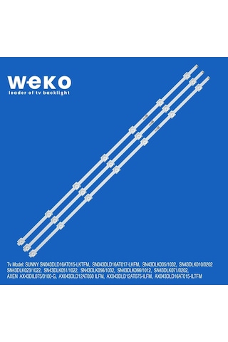 Axen Ax43dıl005/1032 43'' İnch 3 Adet Tv Led Bar