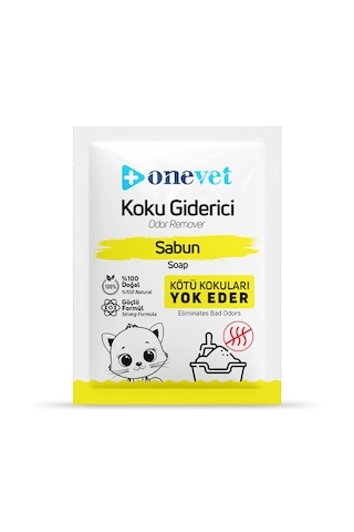 Onevet Kedi Koku Giderici Sabun Kokulu 25 Gr. 15 Adet Oc201b15