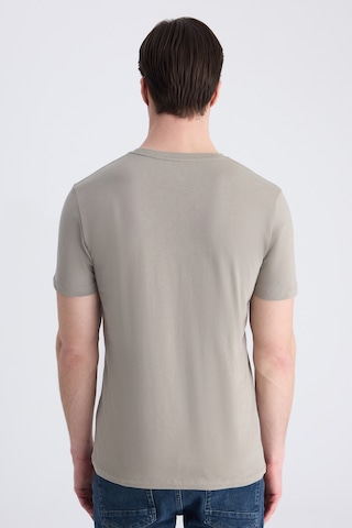 Twn Slim Fit Vizon Düz %100 Pamuklu T-shirt 4ec1400111252 V01