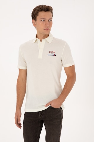 U.S. Polo Assn. U.s. Polo Assn. Erkek Krem Tişört 50324803-vr071