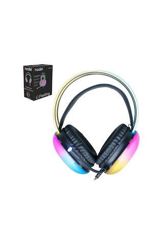 Node Game ND-HS71FLB 7.1 Rgb Işıklı Gamer Oyuncu Kulaklık