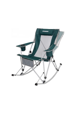 Fundango Roching Sallanan Katlanır Kamp Sandalyesi Green Grey Yeşil - Gri