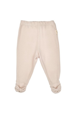 Bebek 2li Uzun Kollu Zıbın Body %100 Organik Pamuk , Bebek - Yenidoğan- Csy8141 Ekru