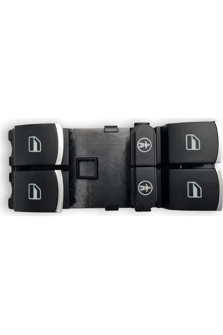 Mcar Dörtlü Cam Açma Düğmesi Krom Vw Touareg 2011-2014 7p6959857