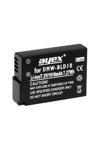 Panasonic Dmc-G3- Dmc-Gf2- Dmc-Gx Dmw-Bld10 Batarya