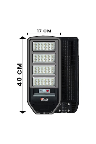 Lh99-400 400 Solar Dls Güneş Enerjili Bahçe Çevre Lambası