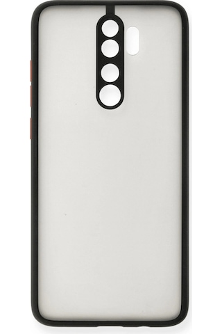 Xiaomi Redmi Note 8 Pro Kılıf Montreal Silikon K 59461 Siyah