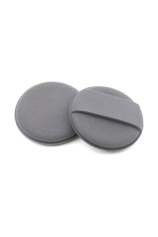 Kosona 5 Adet 4 İnç Gri Mikrofiber Sponge: Otomobil Bakımı Parlaklık Verici Cila Uygulama Ve Manuel Parlatma Paspası