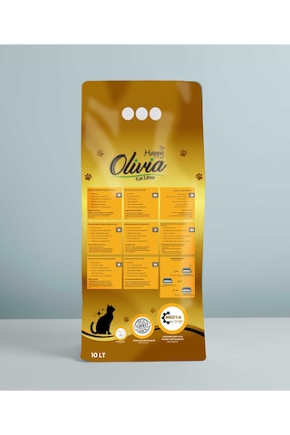 Topaklanan Zeytin Cekirdeği Peleti Kedi Kumu