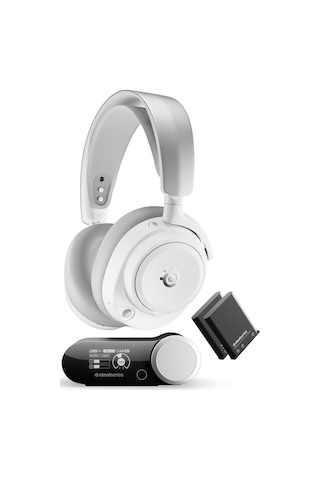 Steelseries Arctis Nova Pro Omni Wireless Ve Bluetooth Hi-res Oyuncu Kulaklığı - Beyaz