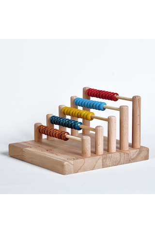 El Yapımı Ahşap Abaküs: Çocuklar İçin Zeka Geliştirici Eğitici Oy