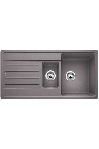 Blanco Legra 6S Granit Eviye. Tezgahüstü. Alu Metalic