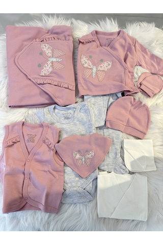 Nenny Baby Butterfly 10'lu Hastane Çıkışı Gülkurusu