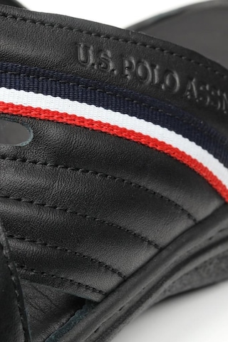 Delmar Hakiki Gerçek Deri Siyah Anatomik Taban Erkek Terlik 001