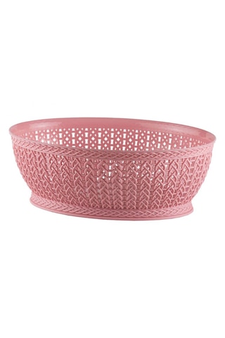 Oval Örgü Sepet 3,5lt Oval Knitting Basket 3,5 L Karışık-çok Renkli