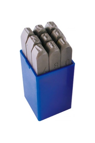 Fett 2mm Masus Siyah Çelik Ters Rakam Takımı M260020