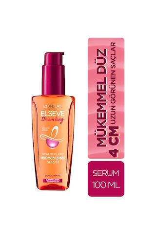 L'Oreal Paris Elseve Dream Long Mükemmel Düzleştirici Saç Serumu 100 ML