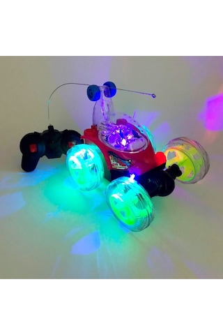 Duman Oyuncak Işıklı Çılgın Akrobat Şarzlı Uzaktan Kumandalı Araba M10