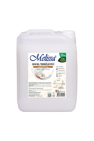 Melissa Hindistan Cevizi Sıvı Sabun 5 L Melissa Hindistan Cevizi Sıvı Sabun 5 L