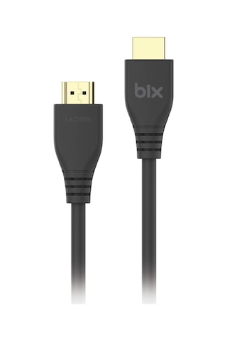 Bix Phd03 8k 60hz Ultra Yüksek Hızlı Hdmı & Ethernet Kablosu, 48gbps Veri Aktarım Hızı, Hdmı 2.1, Hdr, Earc, 3d Ready Teknolojisi, Bilgisayar Monitörü, Uhd Tv, Ps5, Ps4 Uyumlu 3 Metre Kablo 0