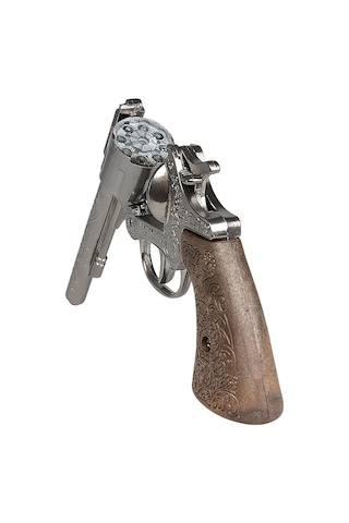 Vıp Kalite Kılıflı Kovboy Revolver Metal Kapsül Tabancası 8li Kapsül Kovboy Tabancası Oyuncak Tabanca