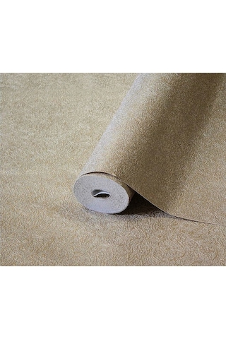 Adawall Düz Desen Duvar Kağıdı Rococo 1404-5/15, Vizon, 1.06x15.6m - 16.5m² Bej