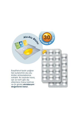 Easy Fish Oil Grow 30 Adet Çiğnenebilir Jel Form