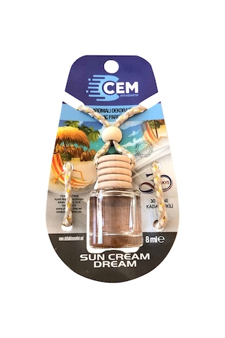 Cem Car Care Cam Fanus Sun Cream Dream Ayna Kokusu 8 ML