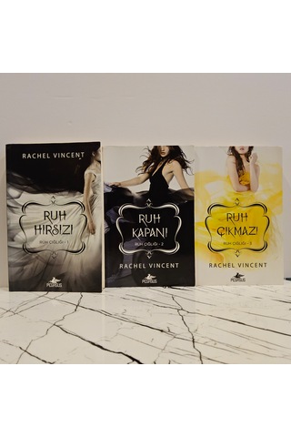 Ruh Çığlığı Serisi 1 Ruh Hırsızı 2 Ruh Kapanı 3 Ruh Çıkmaz -- 3 Kitap Set --