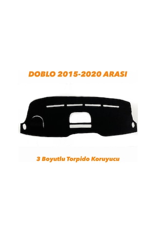 Doblo 2015-2020 Arası 3 Boyutlu Vip Deri Torpido Örtüsü