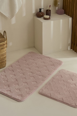 Karaca Home Karving Banyo Paspası Gül Kurusu Gül Kurusu