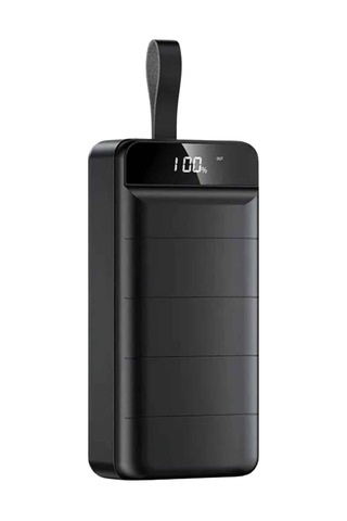 Sptmgldı Powerbank 50.000 Mah Dijital Göstergeli Taşınabilir 4 Portlu Hızlı Powerbank Beyaz
