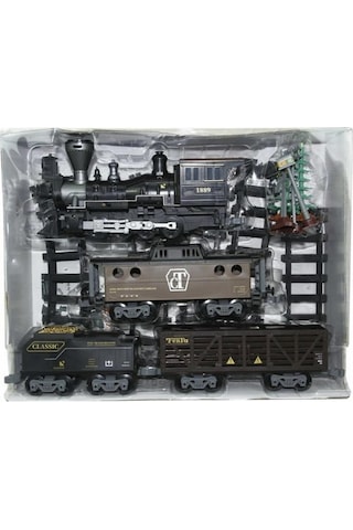 Vardem Sesli Işıklı Klasik Buharlı Tren