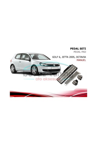 Volkswagen Golf-Jetta Octavia Pedal Seti Ayak Dayamalı