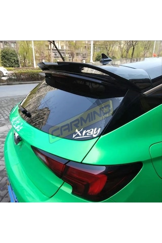 Opel Astra K Abarth Spoiler Piano Black Abs Plastik 2015-2018
