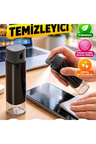 Tekrar Doldurulabilir Ekran Temizleme Sprey Şişesi Telefon, Tablet Ve Monitör İçin