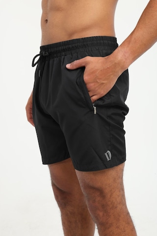 Dufy Erkek Slim Fit Siyah Mayo-25467