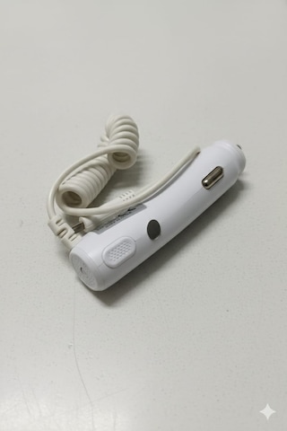 Hanedanev Araç Şarj Aleti Çakmaklık Oto Seyahat Şarj Aleti Micro Usb Spral Kablolu 2000 Mah