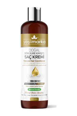 Yeşilmarka Doğal Dökülme Karşıtı Saç Kremi 350 ML Yeşilmarka Doğal Dökülme Karşıtı Saç Kremi 350 ML