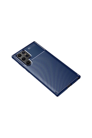 Samsung Uyumlu Galaxy S22 Ultra Kılıf Zore Negro Silikon Kapak Siyah
