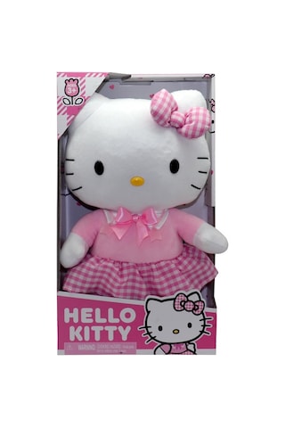 Hellokıtty Pelus S2 30cm-24408-0306 Hello Kıtty Çok Renkli