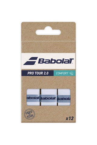 Babolat Pro Tour 2.0 12'li Beyaz Tenis Gribi