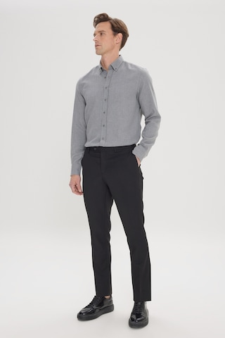 Ac&Co / Altınyıldız Classics Slim Fit Dar Kesim Klasik Yan Cep Erkek Pantolon - Siyah