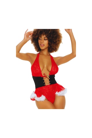 Kadın Kırmızı Dantel Detaylı İç Çamaşır Takımı 8603 Kırmızı