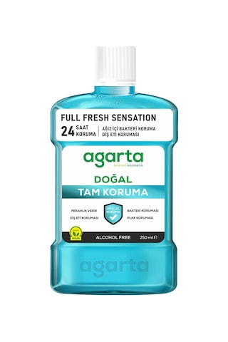 Agarta Tam Koruma Alkolsüz Ağız Bakım Suyu 250 ML