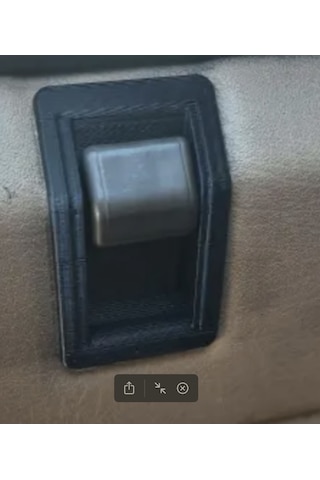 Range Rover Classic Kapı Kilit Kapagı Abs Siyah Renk