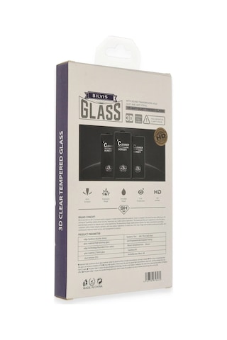 Apple iPhone Uyumlu, 15 Pro Max Bilvis 3d Cam Ekran Koruyucu 11300508